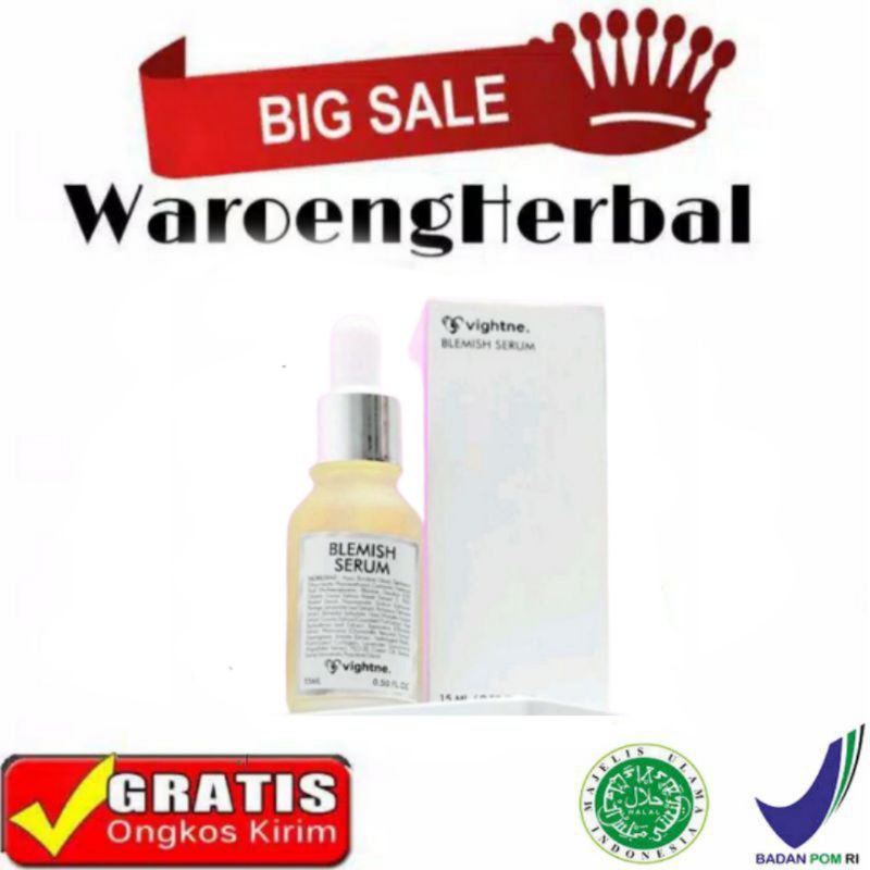 100% ASLI BLEMISH SERUM VAVL - VIGHTNE BLEMISH SERUM vavl Asli Original serum jerawat Ampuh