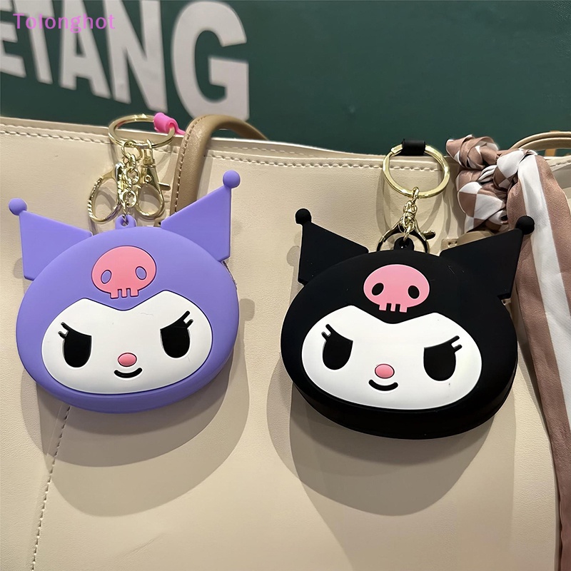 Tolonghot&gt; Kawaii Gantungan Kunci Kartun Lucu Hello Kitty Kuromi My Melody Dompet Silikon Bluetooth Headset Bag Schoolbag Dekorasi Hadiah well