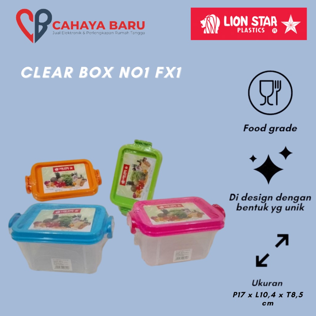 

LION STAR CLEAR BOX NO1 FX1