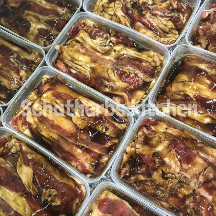 

✨Ready Stok✨ - us sliced beef 500gr (campur bumbu)- 1.2.23