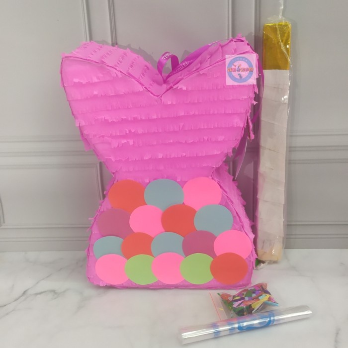 

pinata mini ekor mermaid - pinata saja+dus