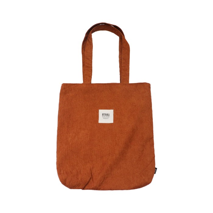 Ace - Ataru Tote Bag Corduroy - Cokelat