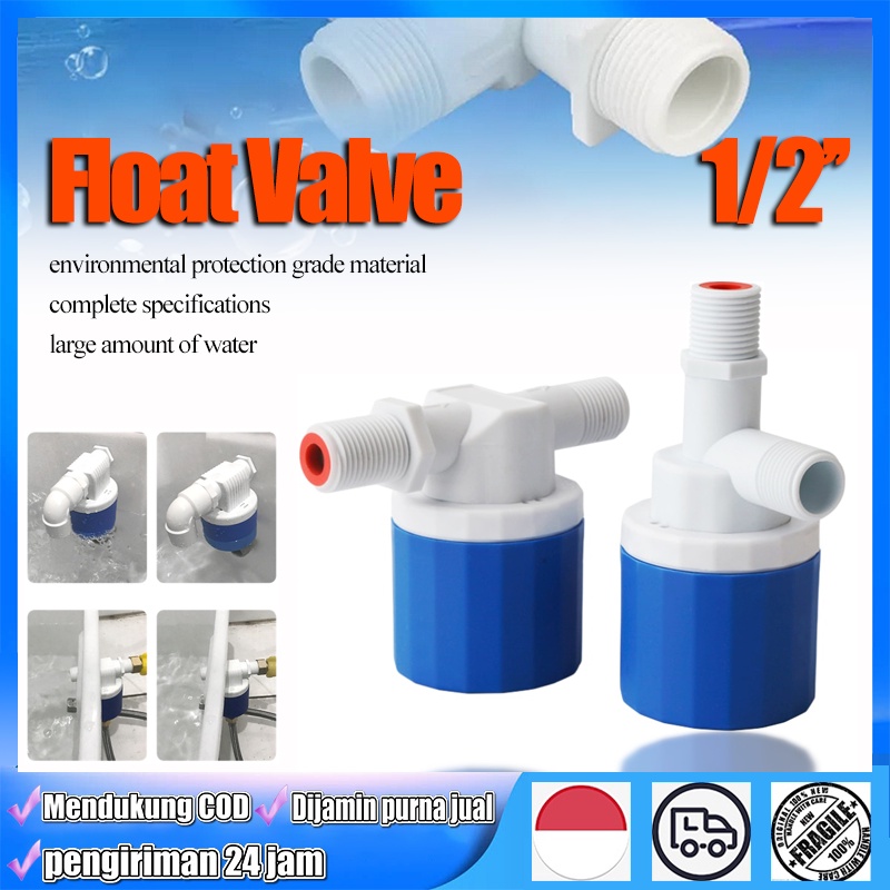 1/2&quot; Pelampung Kran Air Otomatis Pelampung Otomatis Otomatis Wasser Boster Pump Pelampung Keran Otomatis Float Valve Water Valve Water Level Control Tandon Ai Radar Bak