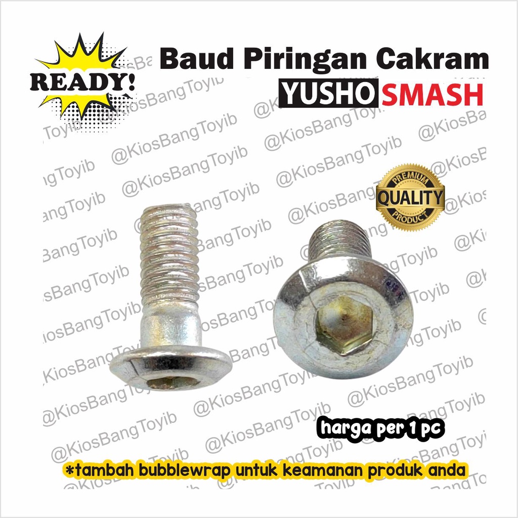 Baut Baud Piringan Cakram Disc (1pc) - Suzuki SMASH (Yusho)