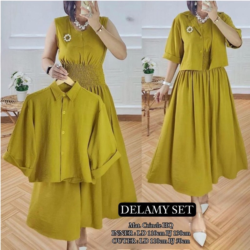 DELAMY SET ORI SEYMA | Crinkle Hq