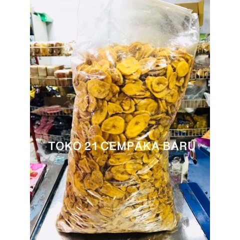 

Keripik Pisang Manis Warna KUNING 1 BALL | Kripik Pisang Banana Chips
