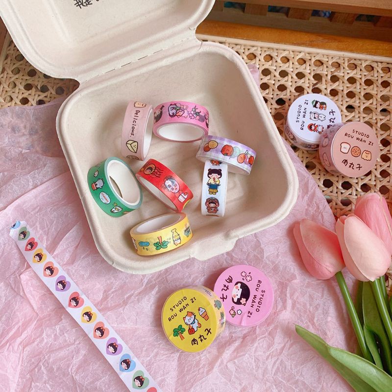 

Washi tape selotip - dekorasi planner journal - Japan Karton [thehanscorner] 3