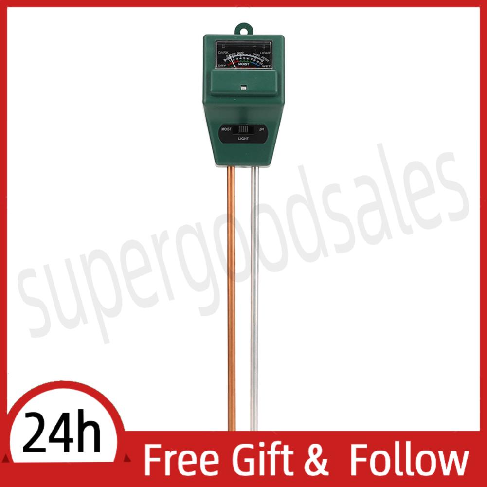 Supergoodsales Soil Tester  18.4cm Probe ABS Water Detector for Planting