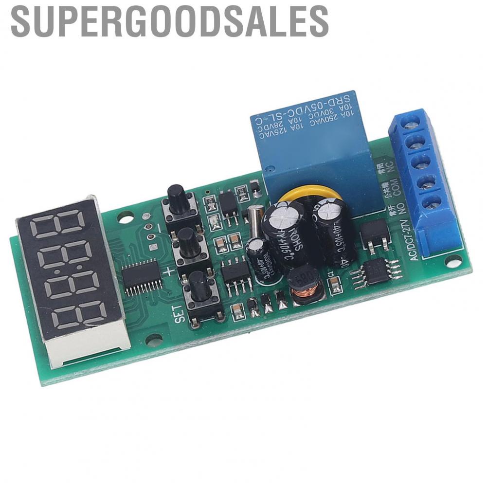 Supergoodsales Real Time Timing Switch Relay Module  Synchronization Circuit Board Power Off Memory Clear Concise Interface for Control