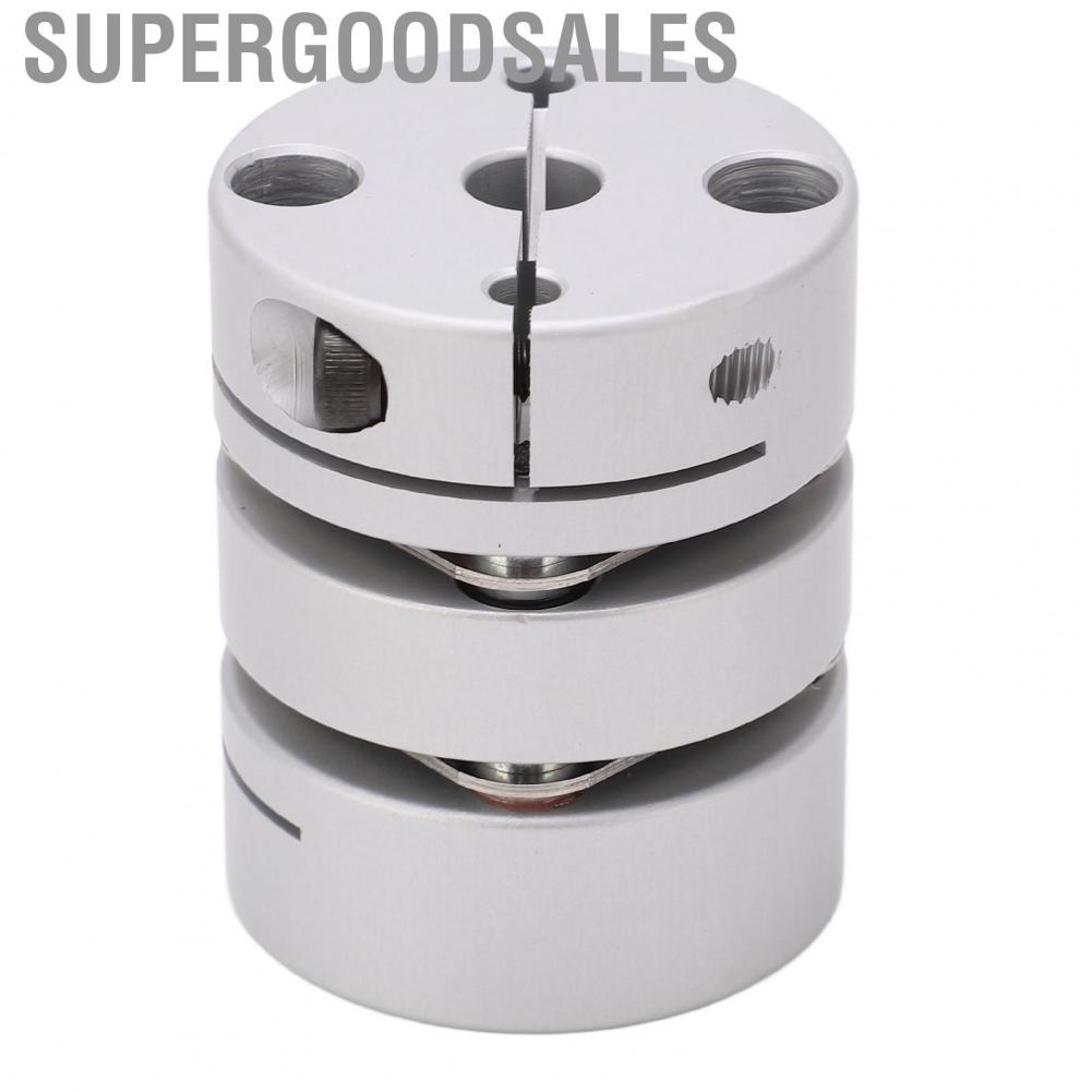 Supergoodsales Shaft Coupler Aluminum Alloy Hub  Double Coupling for Encoder