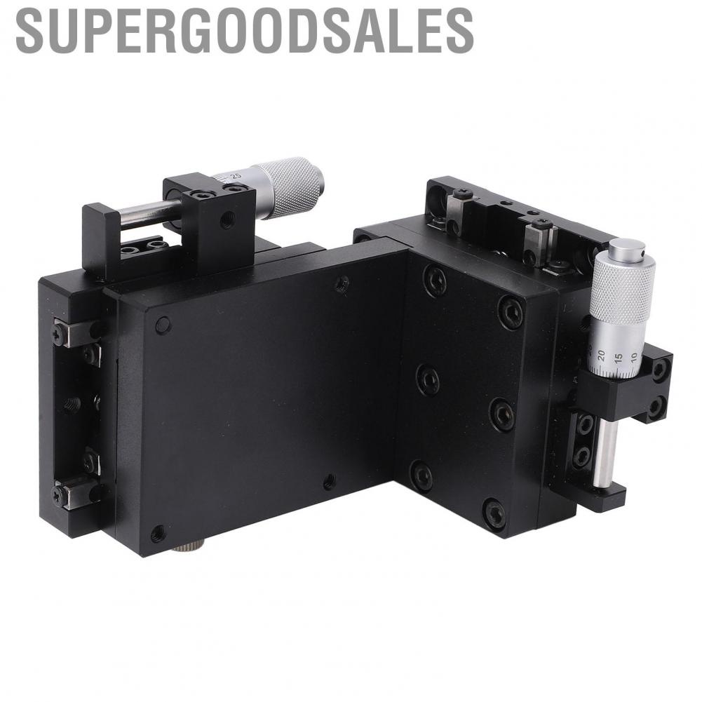 Supergoodsales Trimming Platform  Practical X Z Manual Linear Stage Black Anodized 0.01mm Accuracy for Optical Fiber Coupling