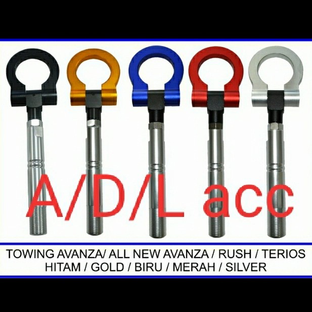 Towing Depan Derek Hook Mobil DAIHATSU TERIOS LAMA NEW - silver