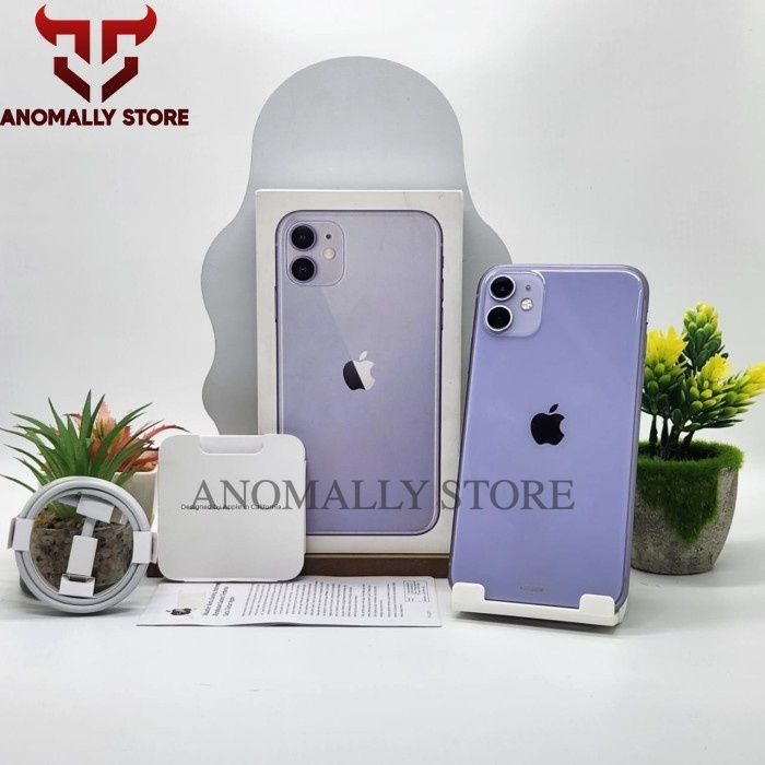 iPhone 11 128 GB iBox Resmi Indonesia - Purple