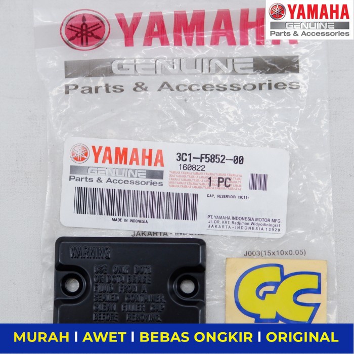 Tutup Master Rem Atas Cap Reservoir Yamaha Vixion 3C1-F5852-00 - Sparepart Sperpart Spare Part Motor