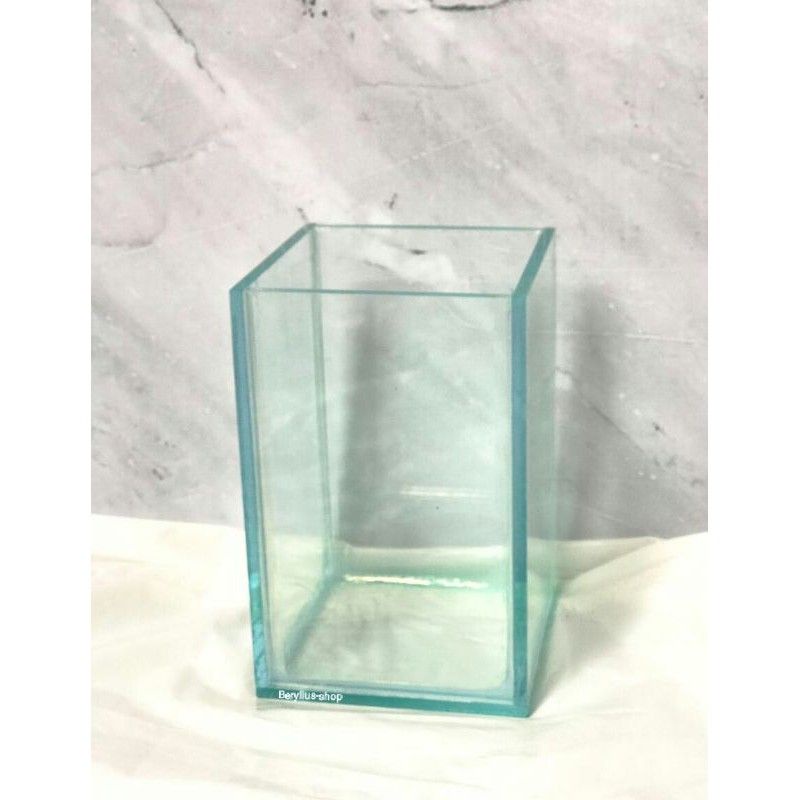 Soliter Ikan Cupang/Soliter Guppy/akuarium baby channa  Dan ikan Hias 10x10x15