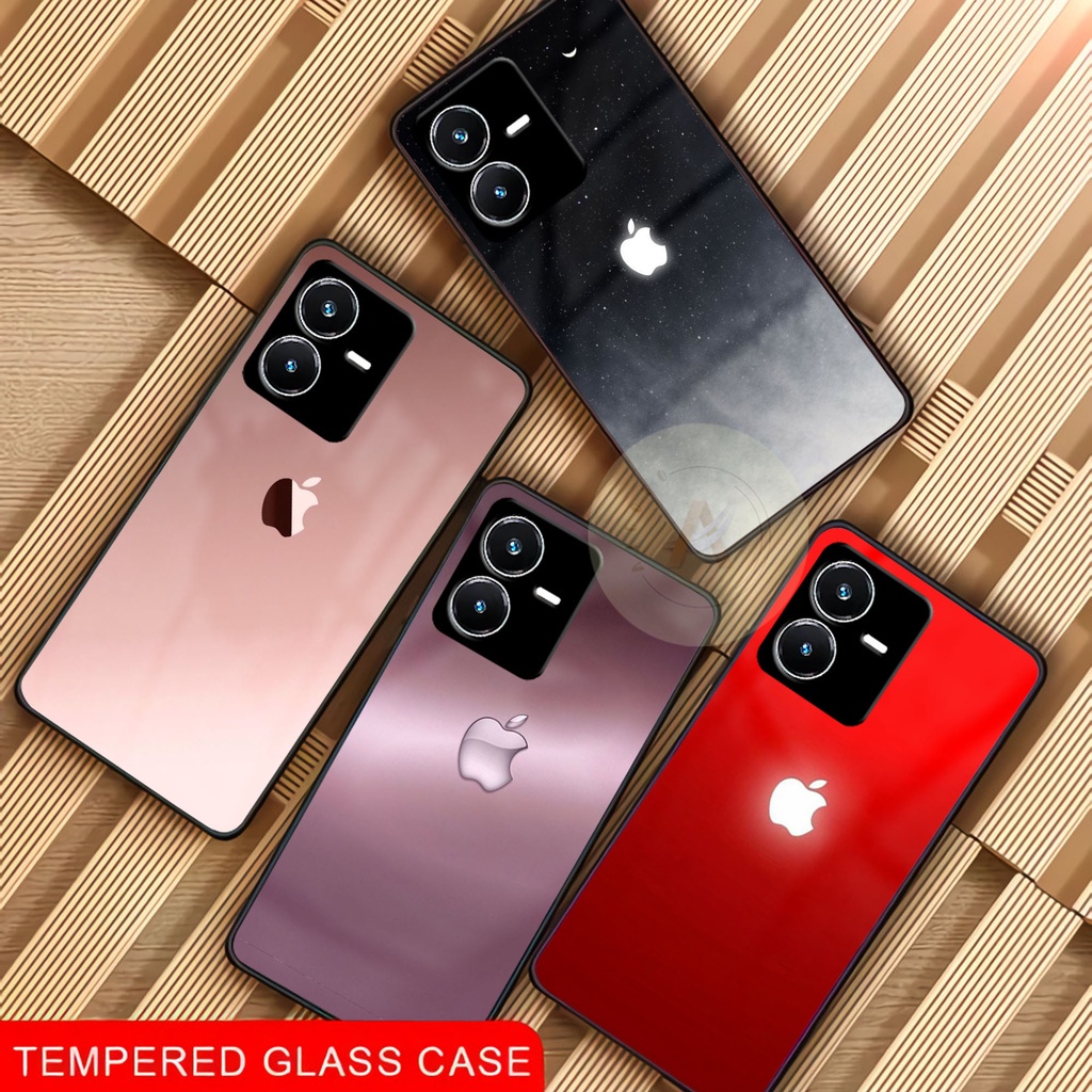 Softcase Glass VIVO Y22 2022 - GK11 - Case HP VIVO Y22 2022 - Case VIVO Y22 2022 - Kesing HP VIVO Y2