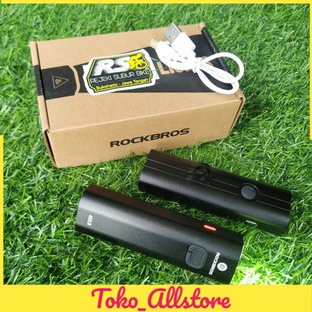 LAMPU SEPEDA ROCKBROSS 400 LUMEN YQ-ZJQD400LM DEPAN