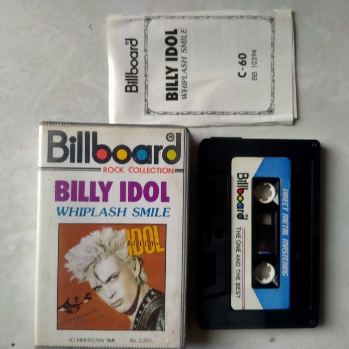 KASET BILLY IDOL WHIPLASH SMILE