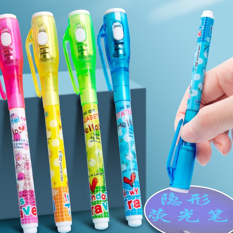 

PULPEN MAGIC INVISIBLE UV LIGHT / PULPEN TINTA TRANSPARAN / PULPEN INVISIBLE INK MAGIC UV LIGHT BS