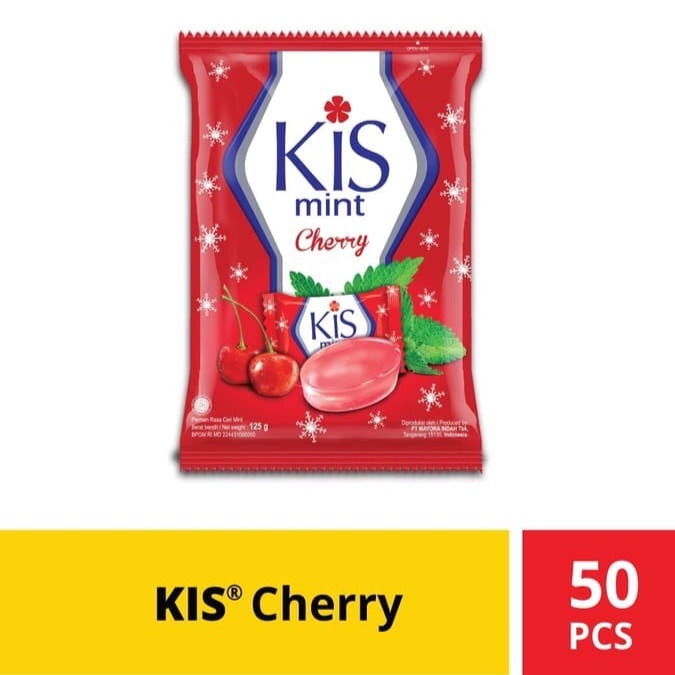 

Permen Kis Mint Cherry 125 gram 1 sak isi 50 butir