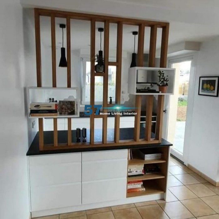 Penyekat Pemisah Ruangan Minimalis Bahan Plywood HPL