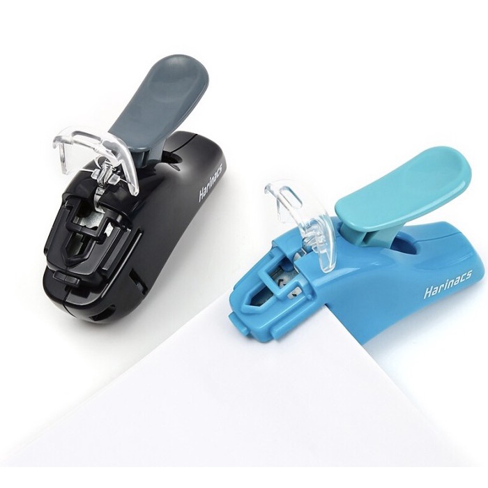 

Kokuyo Harinacs Staple-less Stapler Harinacs Compact Alpha 5 Sheets - Blue