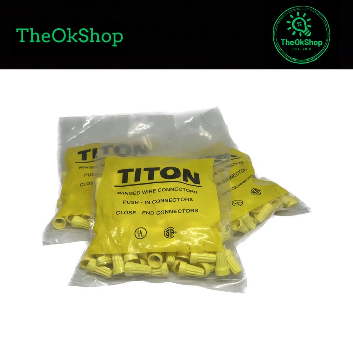 Lasdop P4H Yellow Titon Lasdop Listrik Penutup Kabel