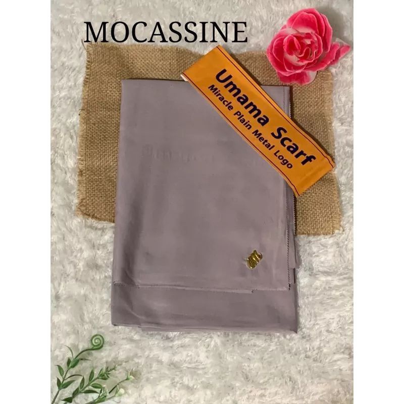 hijab segi empat Paris Olive/UMAMA/ Voal .SEGI EMPAT LASER.