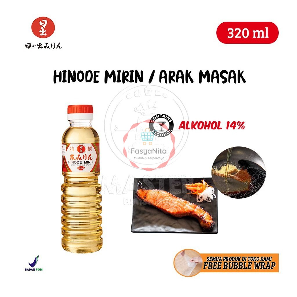 

Hinode Mirin / Arak Masak / Hon Mirin Jepang [320 ml] 640ml