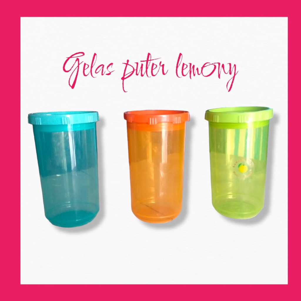 Souvenir Gelas Plastik + Tutup Putar Souvenir Ulang tahun anak