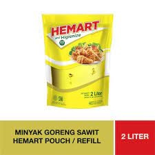 

Minyak Goreng Hemart 2Liter