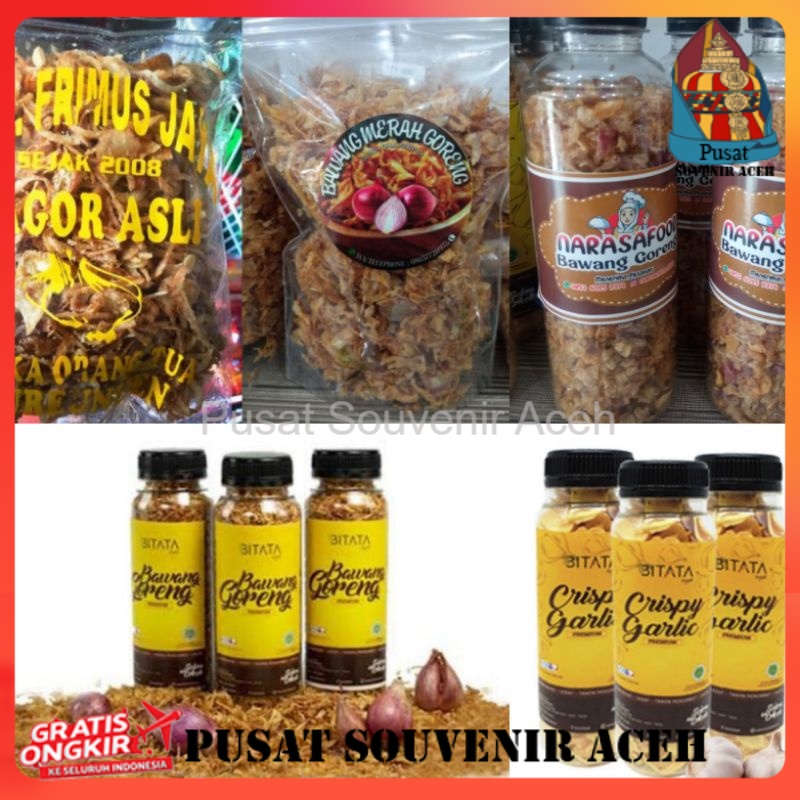 

Bawang Goreng khas Aceh | Preminum dan Ekonomis | Kemasan Saset dan Botol