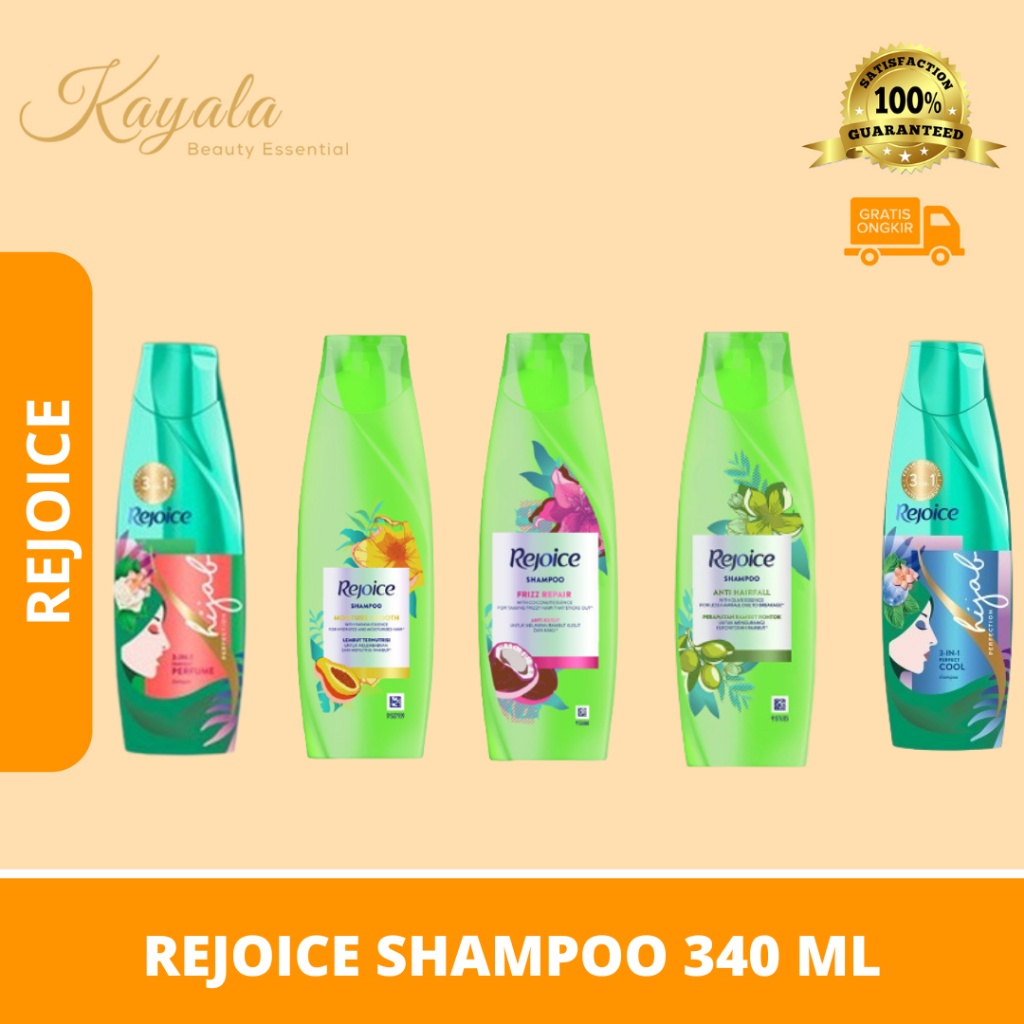 REJOICE SHAMPOO 340 ML