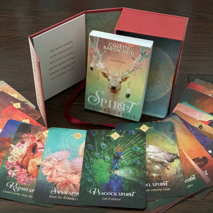 The Spirit Animal Oracle Card Deck | Kartu Oracle Tarot