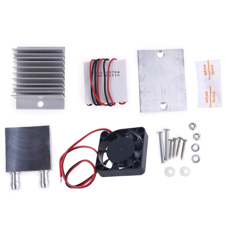 Bt DIY Kits Thermoelektrik Peltier Pendingin Sistem Pendingin+Cooler Fan+TEC1-12706