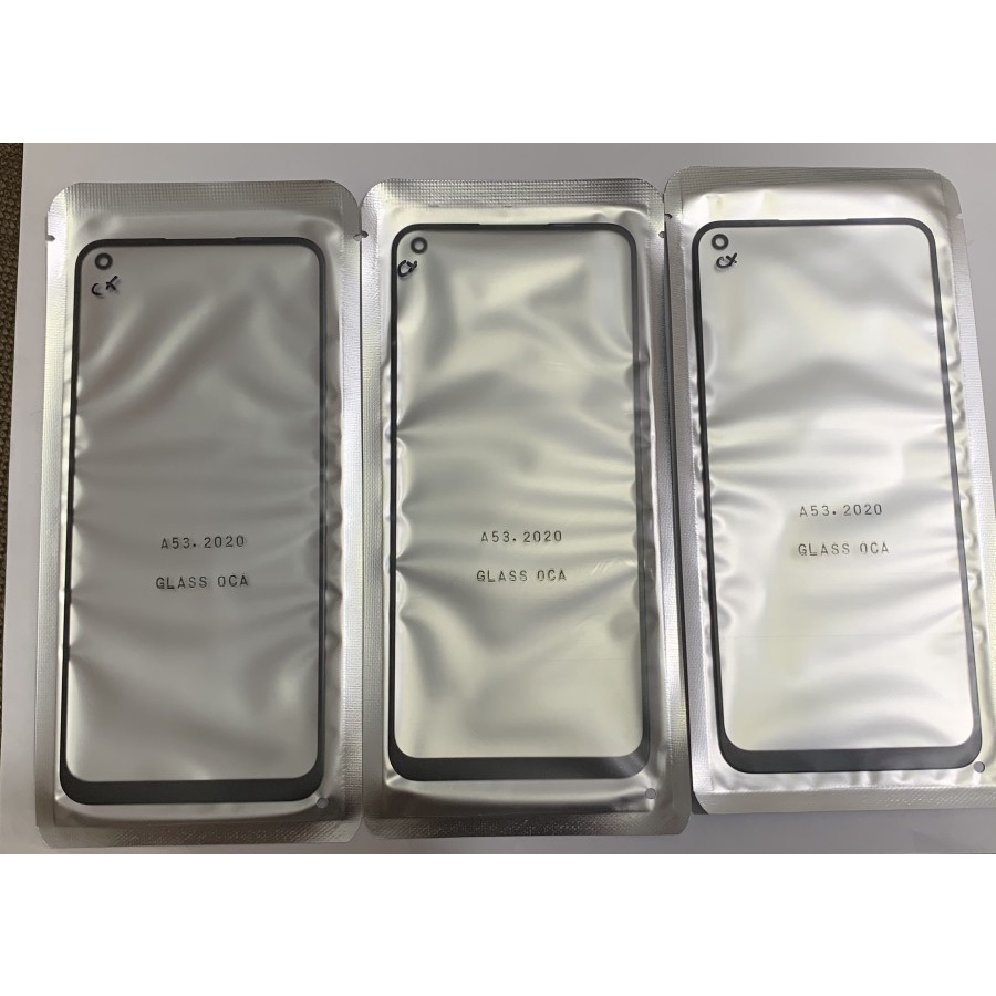 Kaca Depan LCD Oppo A53 2020 Kaca Touchscreen Glass LCD Plus Lem OCA OPPO A53 2020 Ori - Plus Oca