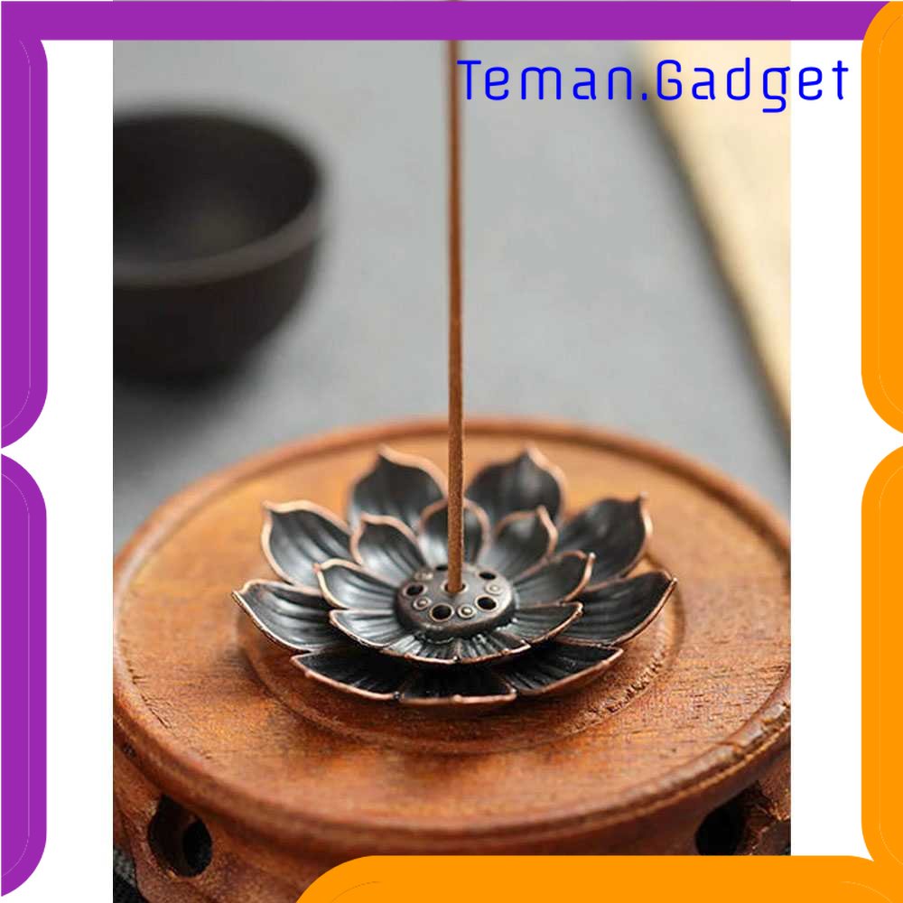 TG -  ART Yinuo Tempat Dupa Incense Stick Holder Desain Lotus - YN002