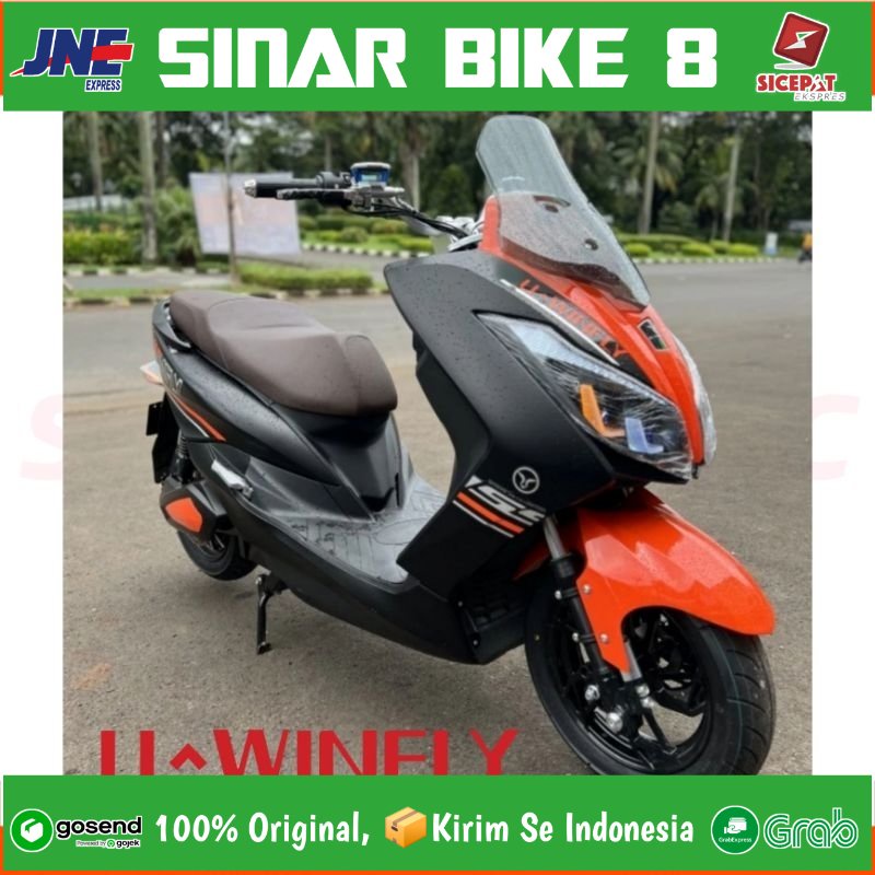 Sepeda Motor Listrik UWINFLY X6 New 2000 Watt Electric Bike (OFF THE ROAD)