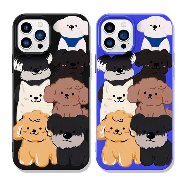 Iphone 14Plus iPhone 14seri TPU Soft Case Phone Case ins Kamera Perlindungan Iphone14 13 11 14Plus Pro Max7 8Plus X XR 12mini 13mini Empat Sudut Shockproof