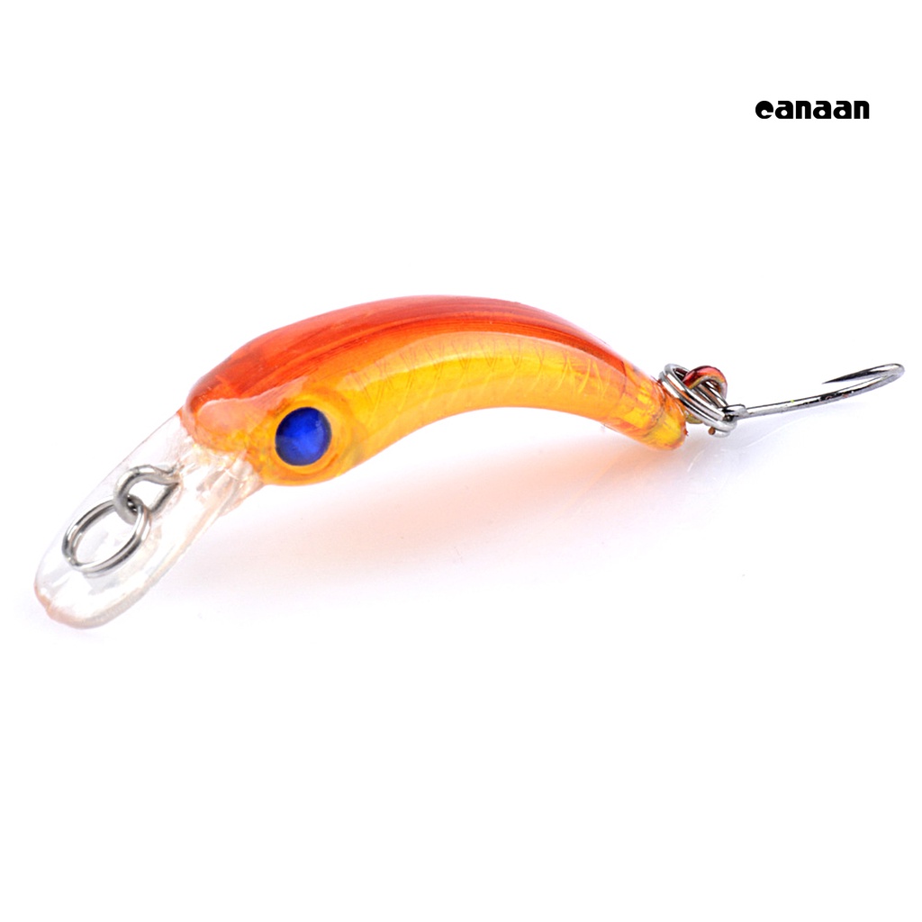 Cnn-7pcs/set 1.5g/4cm Memancing Umpan 3D Mata Tajam Kait Universal Mini Simulasi Ikan Kecil Topwater Umpan Buatan Memancing Aksesoris