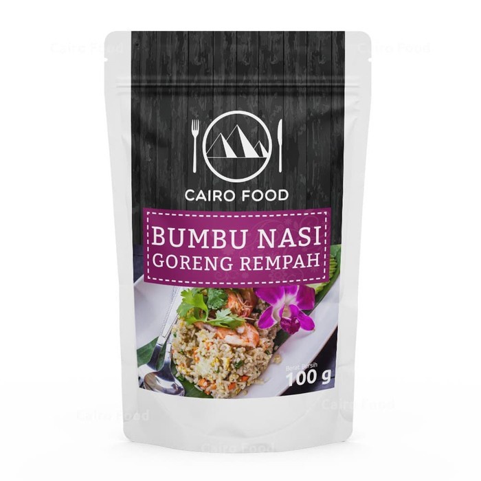 

[Bumbu instan anti ribet] Bumbu Nasi Goreng Rempah Merek Cairo Food - 100g