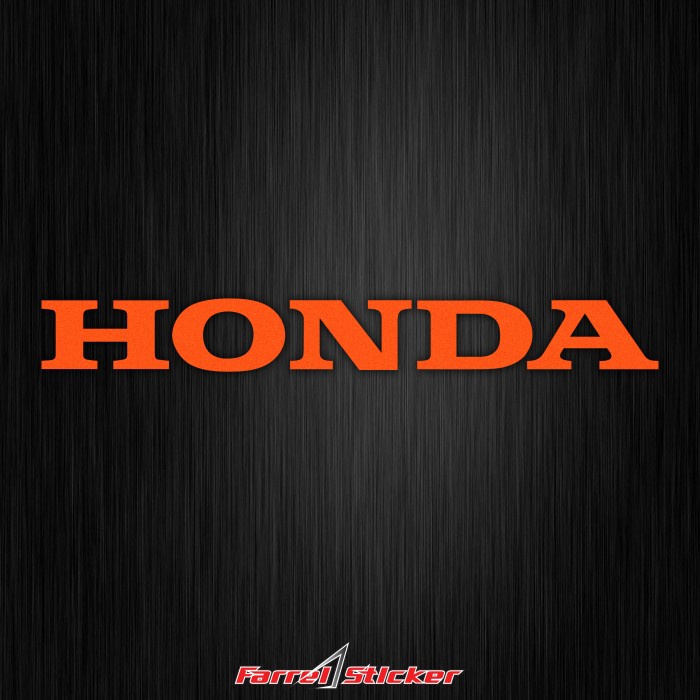 Stiker Honda Sticker CVT vario 125 150 LED