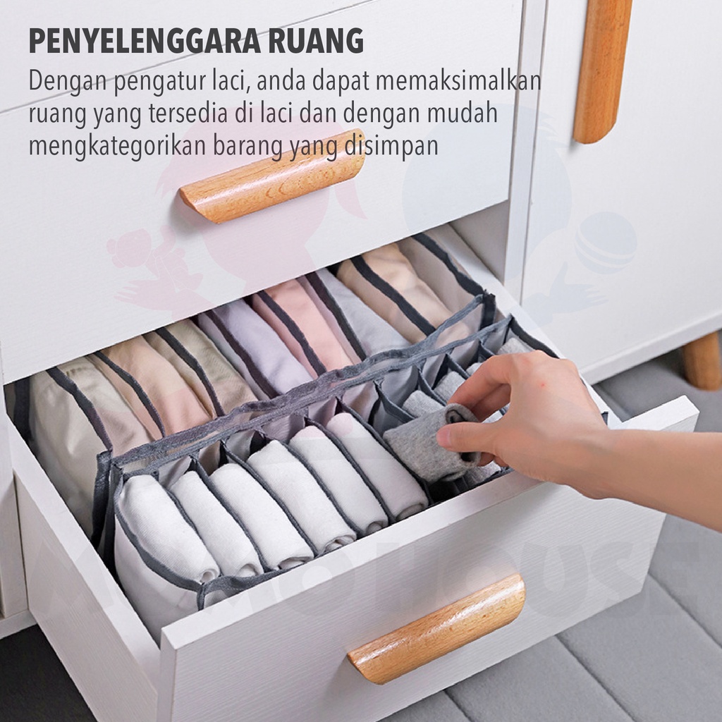 Box Organizer Tempat Penyimpanan Bra Storage Box Celana Dalam Kotak Bra Tempat Penyimpanan Bra Dan Celana Dalam Tempat Simpan Celana Dalam