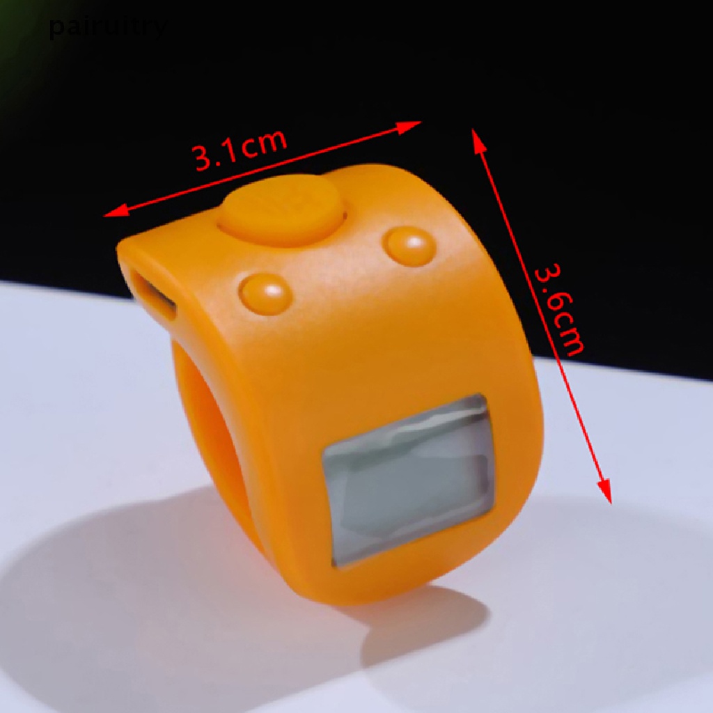 Prt Mini Digital LCD Elektronik Jari Cincin Hand Tally Counter 9digi Sholat Rechargeable Counters Clicker PRT