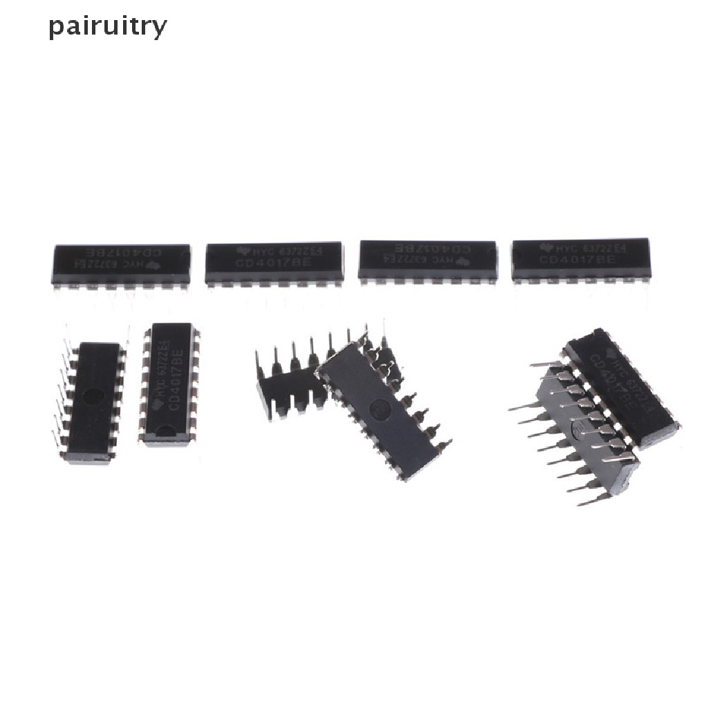 Prt 10PCS CD4017BE 4017cd4017de Counter Divider IC PRT