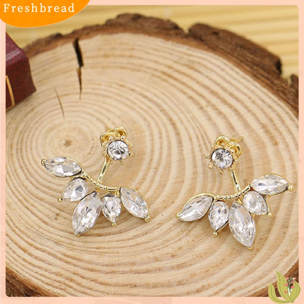 &lt; Freshbread &gt; 1pasang Anting Crawler Anting Crawler Serbaguna Rose Gold Hias Menggemaskan Untuk Hadiah