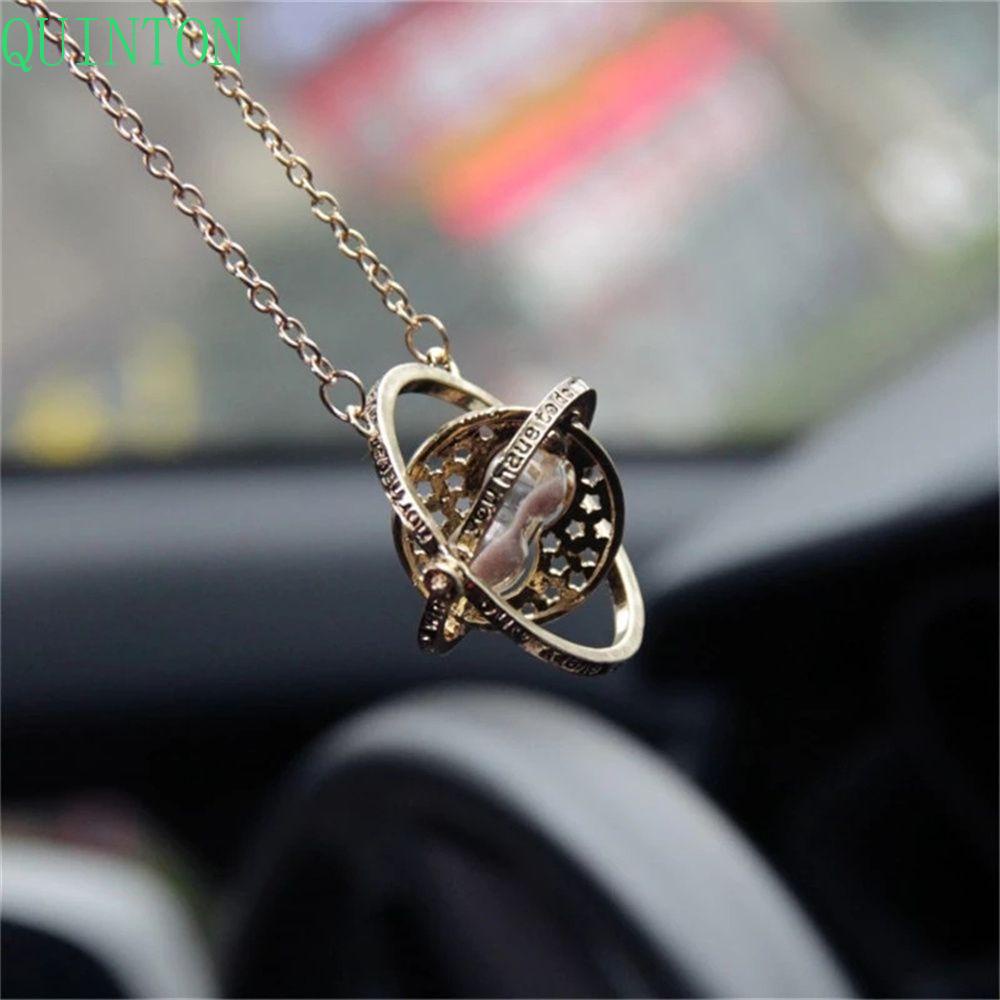 Quinton Car Pendant Barang Mobil Ornamen Konverter Waktu Model Dekorasi Mobil Spion Pendant