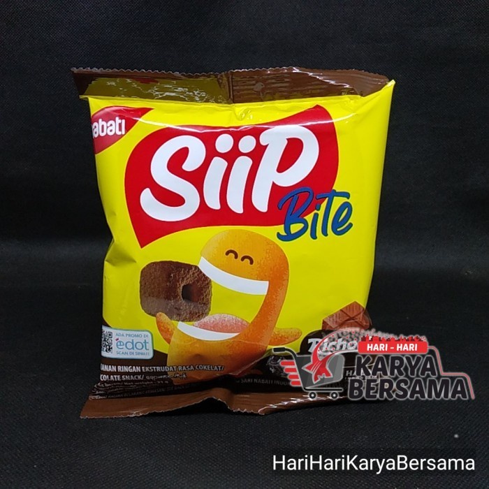 

MAKANAN RINGAN RASA COKLAT RICHOCO NABATI SIIP CHOCOLATE SNACK 21GR