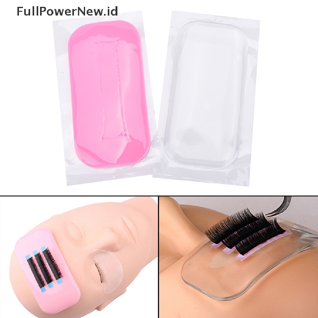 Power Collection Pad Holder Bulu Mata Palsu Bahan Silikon Untuk Alat Makeup Extension Bulu Mata ID