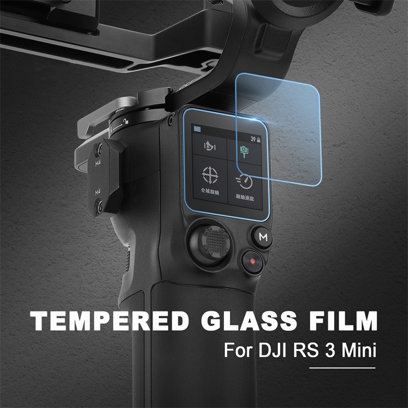 1pc Film Dikeraskan Anti Gores Untuk DJI Ronin Rs3 Mini HD Pelindung Layar Jernih Anti-Fingerprint Guard Tempered Glass Film Touch Screen Protection